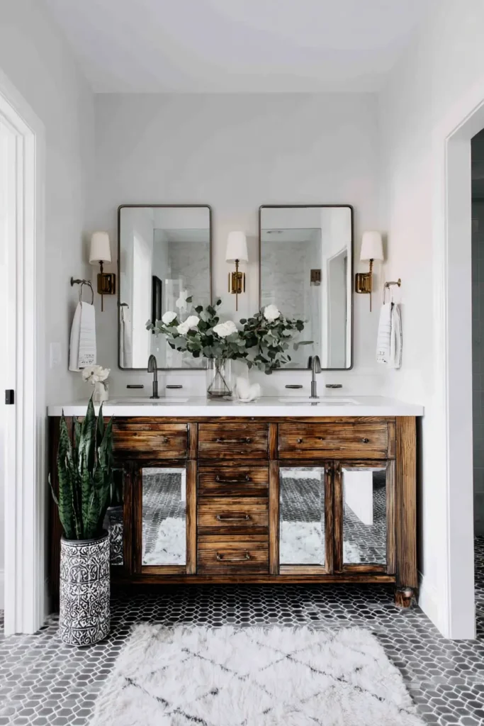 Mirrored Vanities That Make the Room Feel Twice as Big