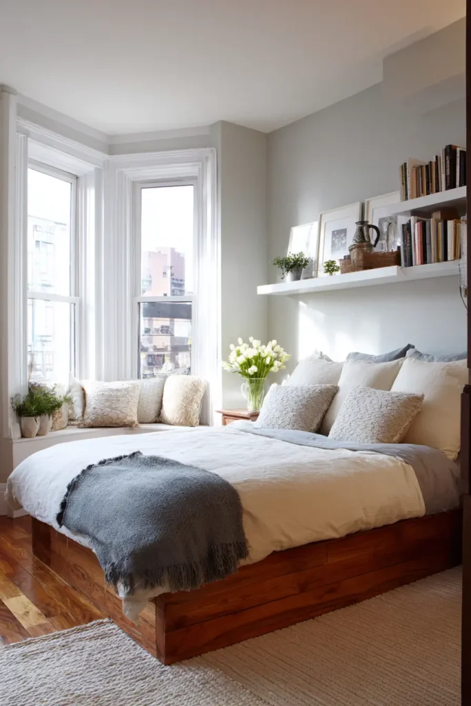 Push the Bed Into a Corner for Maximum Floor Space