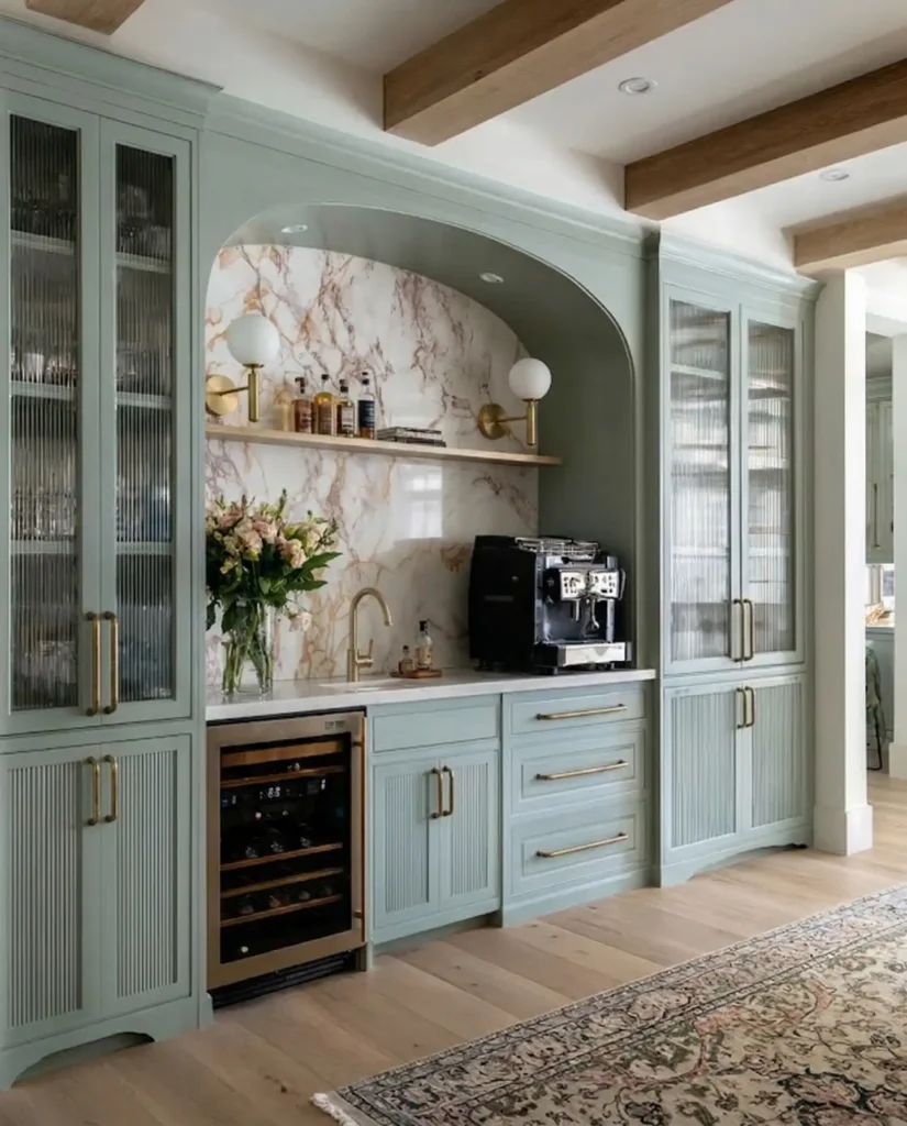 Remove Two Cabinet Doors and Open Up the Room