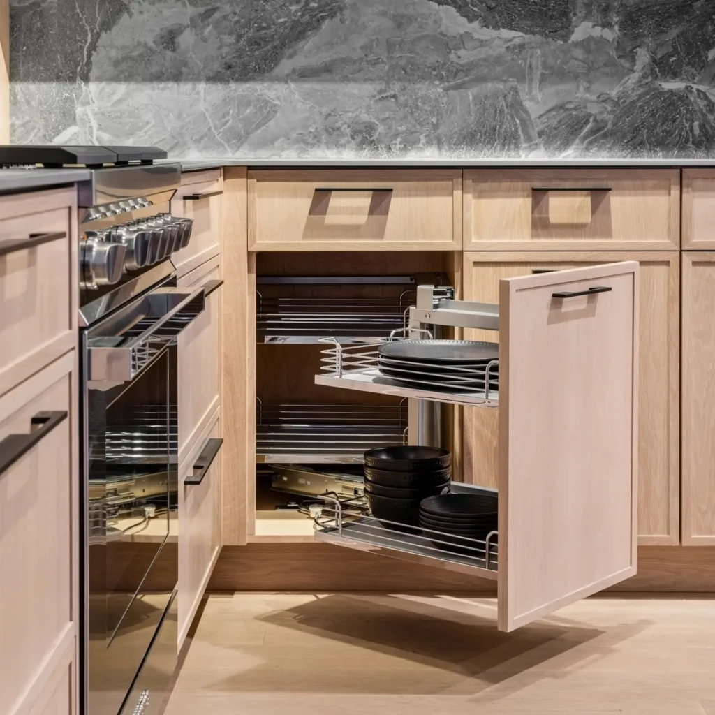 Store Things on the Inside of Cabinet Doors