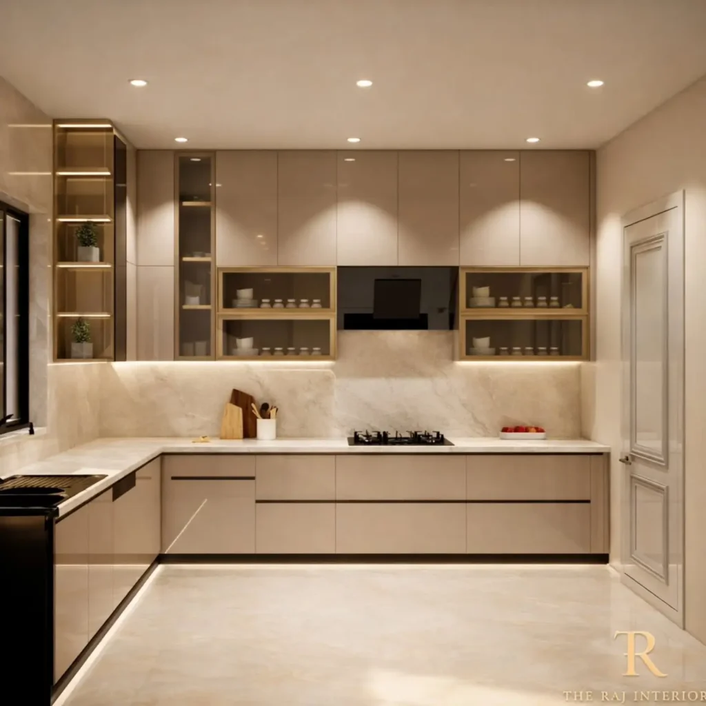 The Compact L — Best for Small Kitchens Under 150 Square Feet