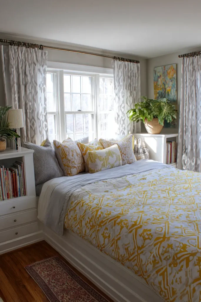 Try the “Bed Under the Window” Layout