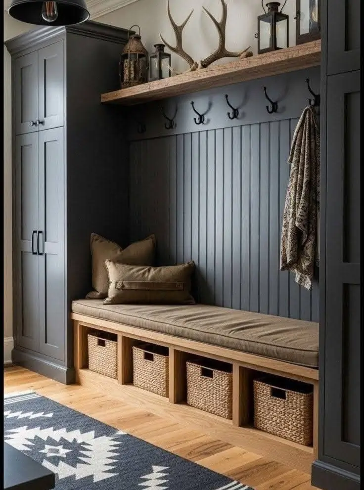 Use Woven Baskets as Storage That Also Looks Good