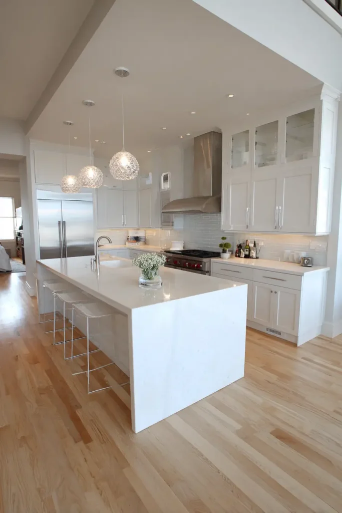 Use a Kitchen Island as a Room Divider