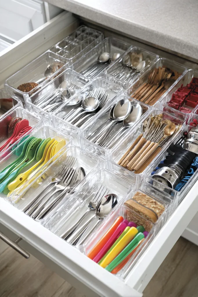 1. Drawer Organizers That Keep Small Items in Place