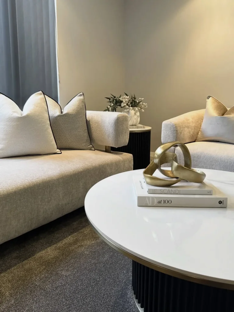 1. Layer Textiles for a Cozy Boho Living Room