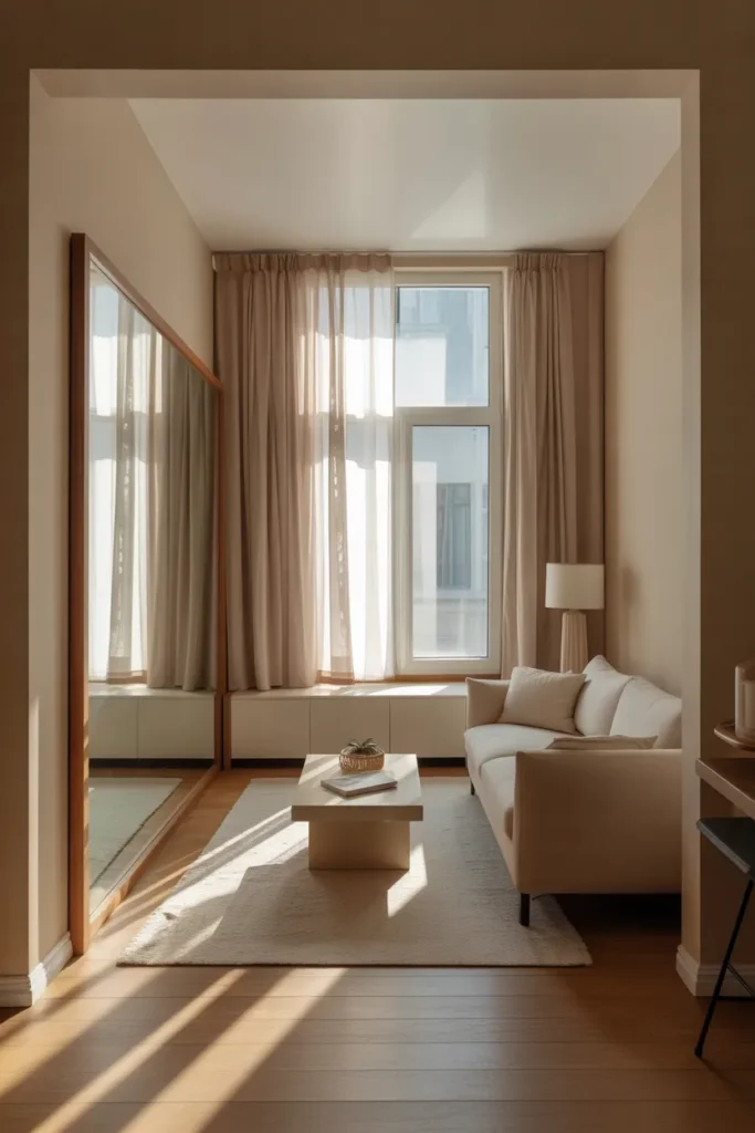 10. Make the room look deeper than it is