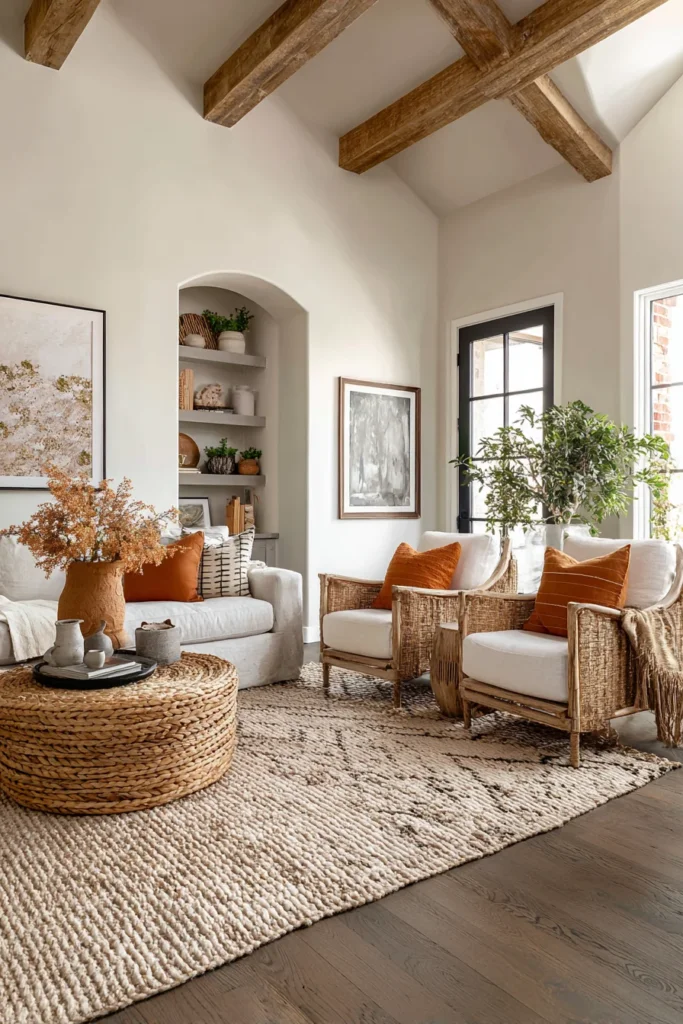 10. USE A COZY AREA RUG