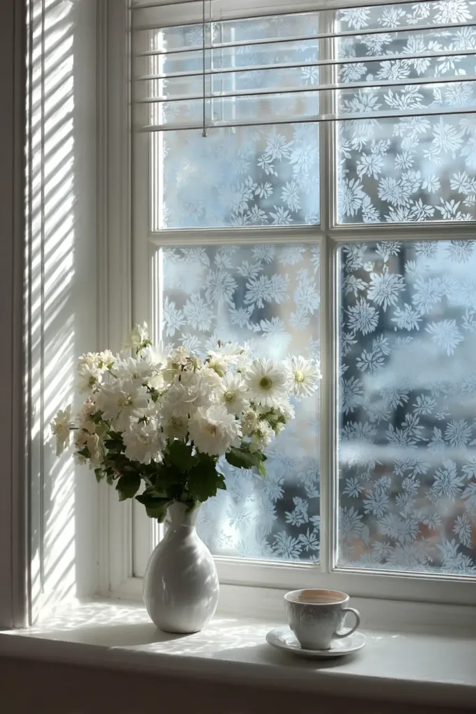 Use Window Film for Privacy and Soft Light