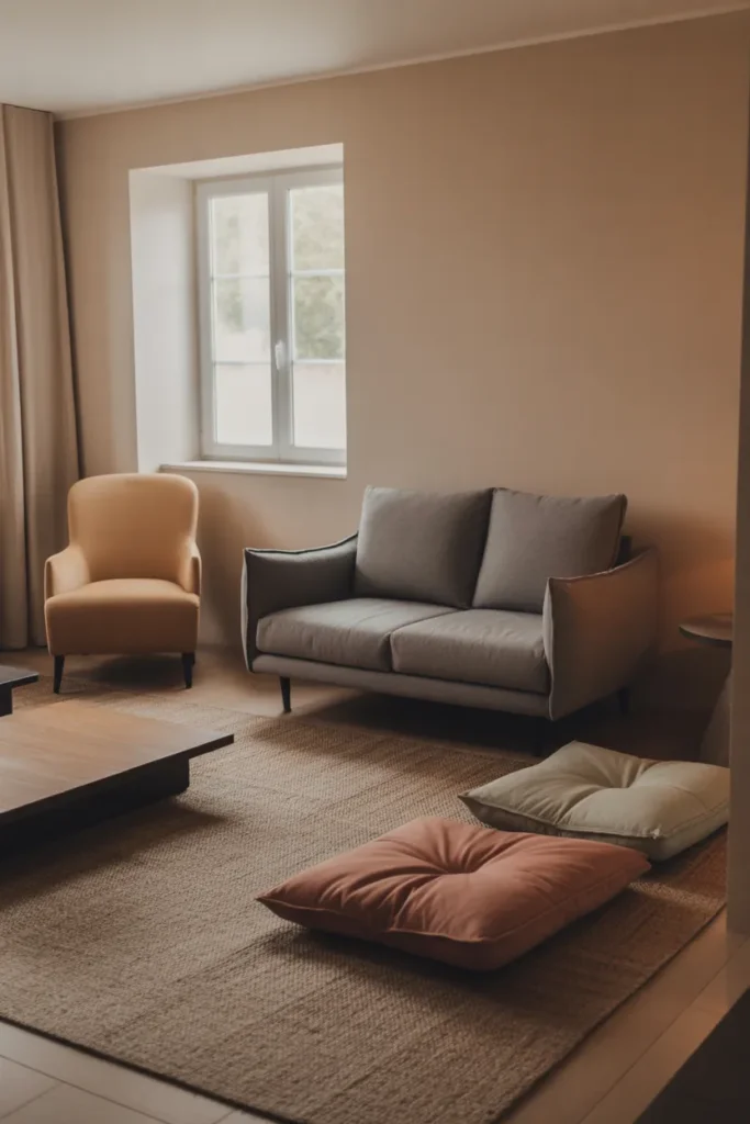 11. Choose seating that fits the room size