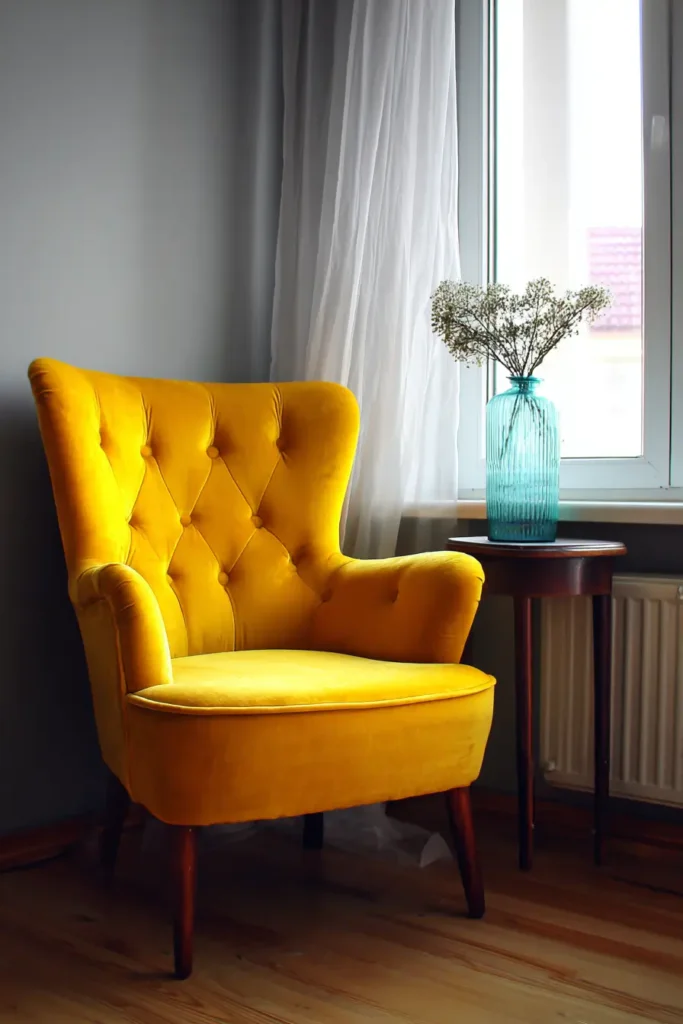 12. Add an Accent Chair to Break the Monotony