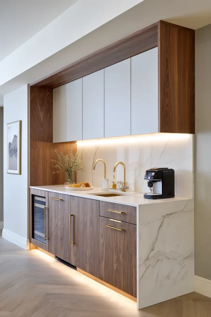 Luxury Small Basement Kitchen Design