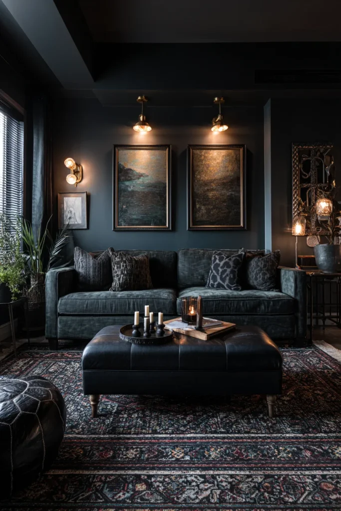 13. Dark Colors That Feel Cozy