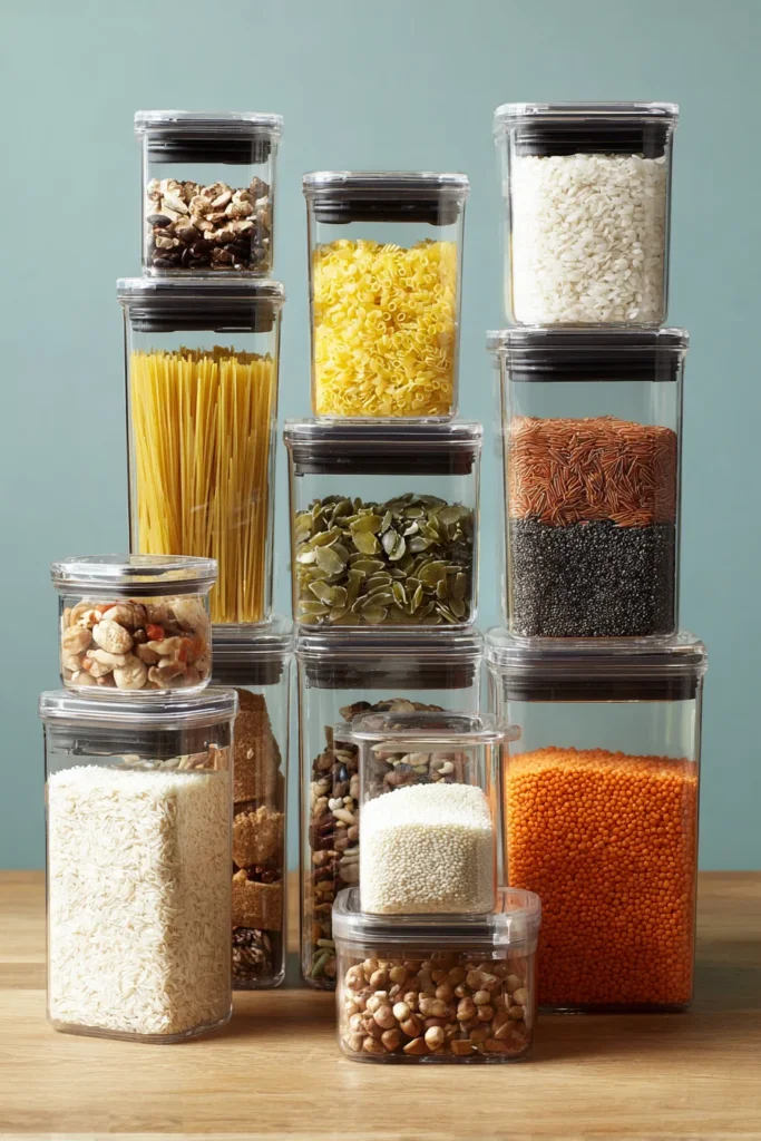 13. Large Airtight Food Storage Containers