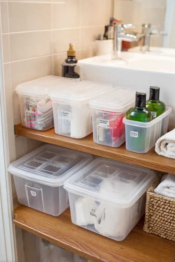 14. Label based organization that keeps everything in order