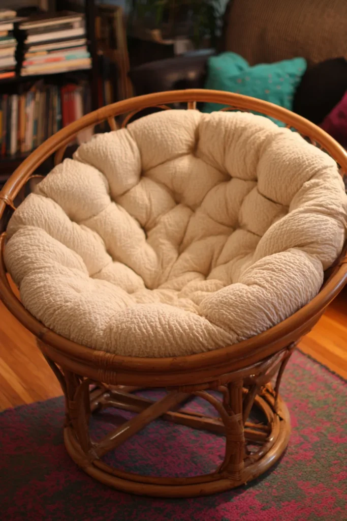14. Papasan Chair Recovery