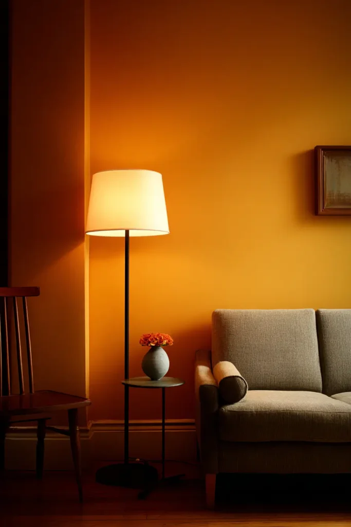 14. Use One Floor Lamp, No Table Lamps