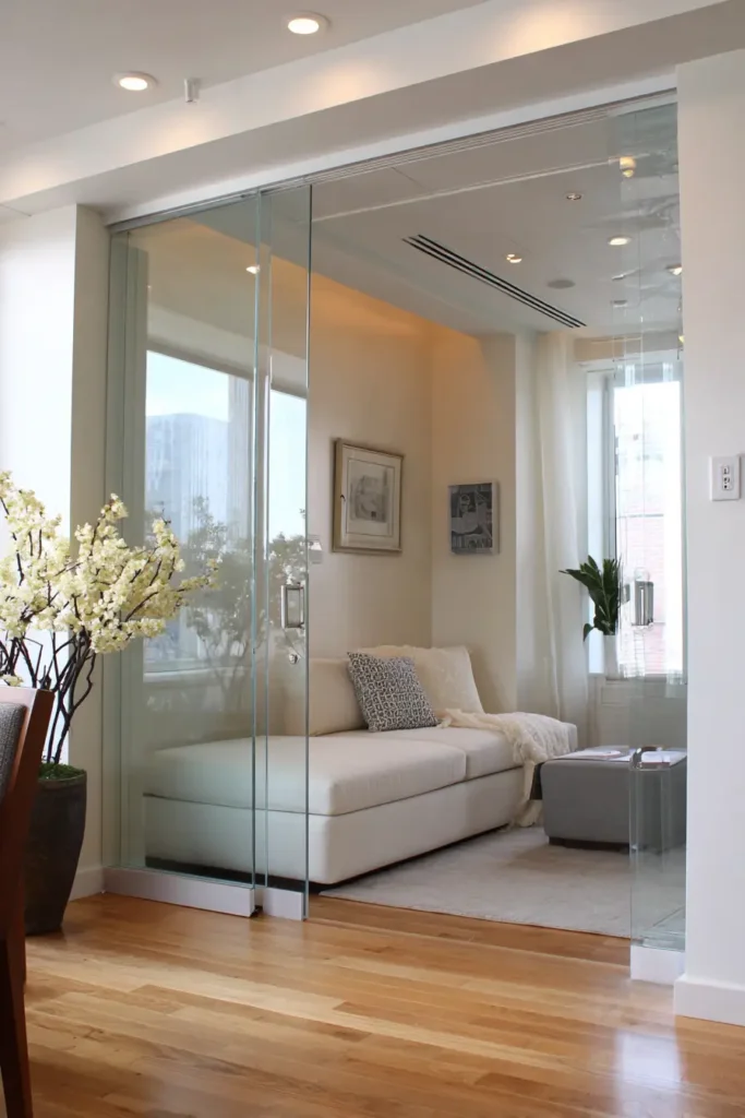 Sliding Doors Save Real Space