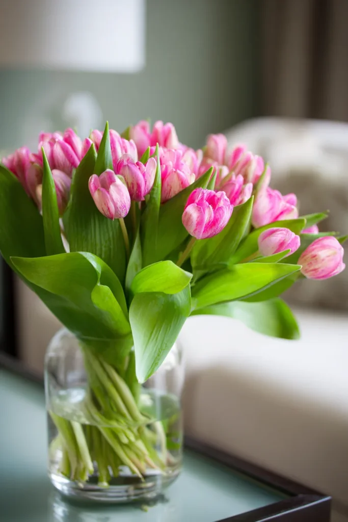 15. Add a Touch of Fresh Greenery or Flowers