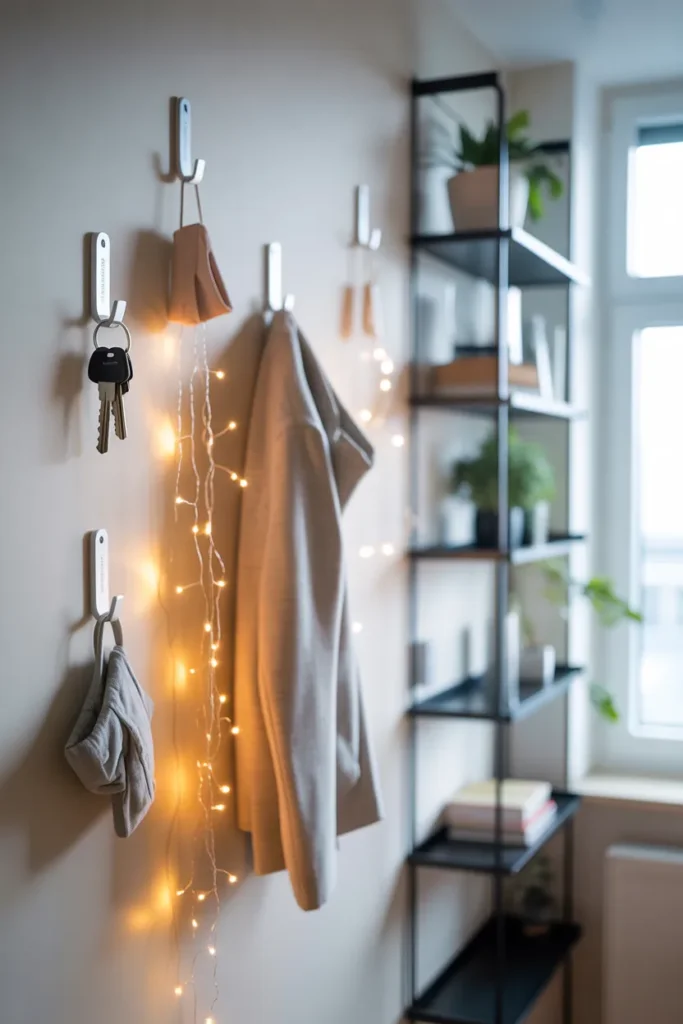 15. Removable Wall Hooks (That Actually Release Cleanly)