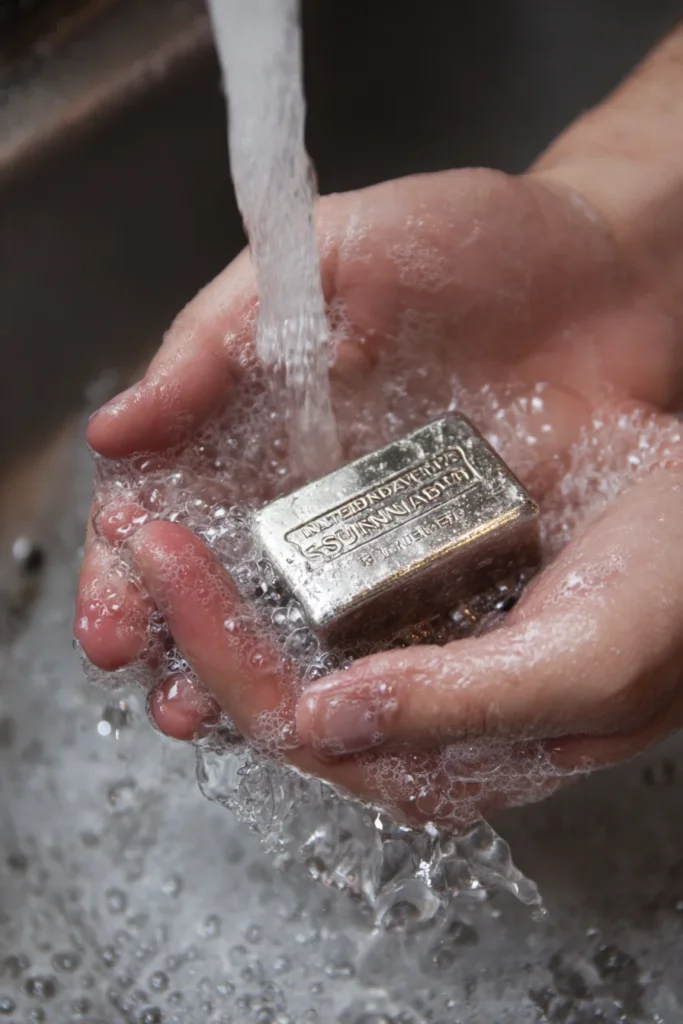 15. Stainless Steel "Soap" – Remove Onion Smell From Hands