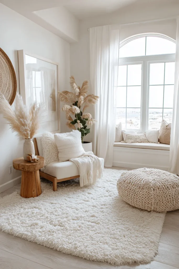 16. All White That Feels Clean and Spacious