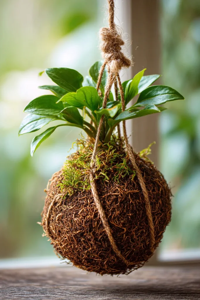 16. Kokedama