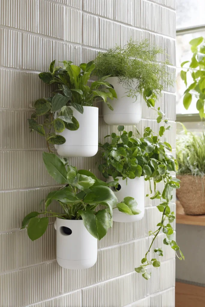 16. Magnetic and Modular Wall Planters