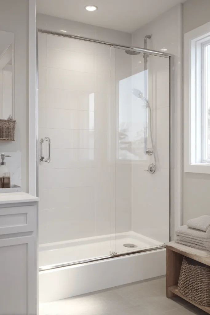 Acrylic Shower Insert for a Budget Friendly Upgrade