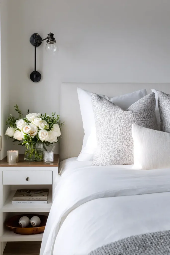 3. Mount Your Lights and Nightstands on the Wall