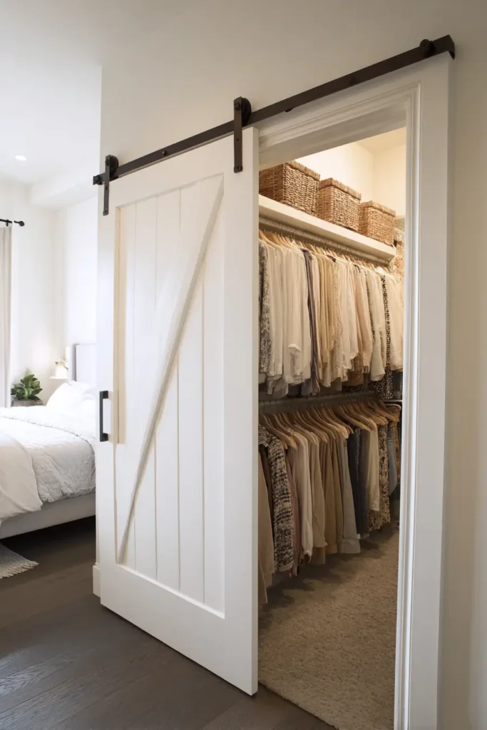 3. Replace Swinging Doors With Sliding Ones