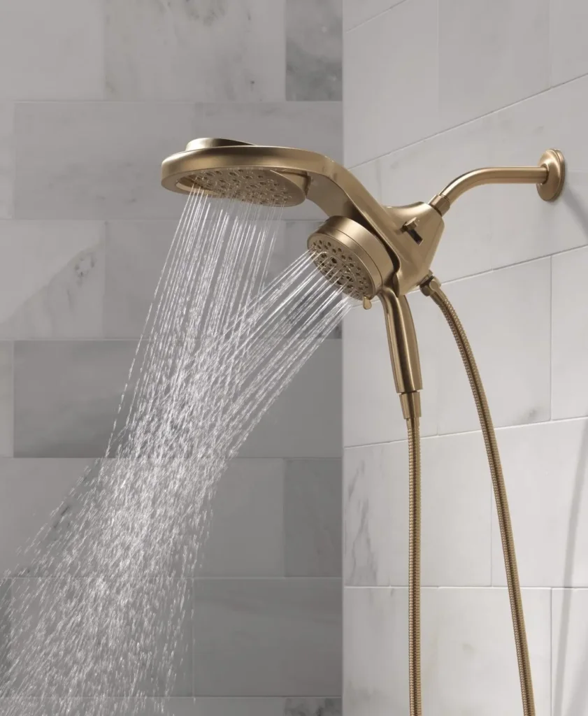 3. Swap Your Showerhead for a Rain or Handheld Combo