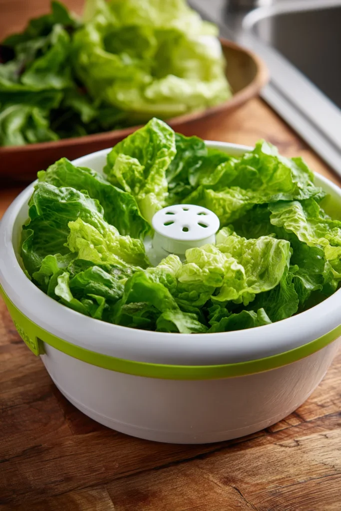 3. Zyliss Easy Spin 2 Salad Spinner – Dry Lettuce Fast