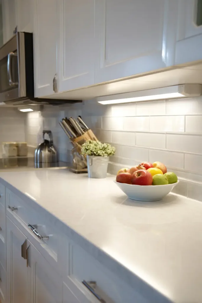 4. Brighten With Under-Cabinet Lights