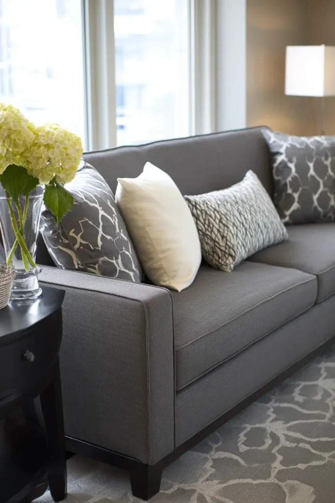 4. Choose a Sofa That Matches Modern Style