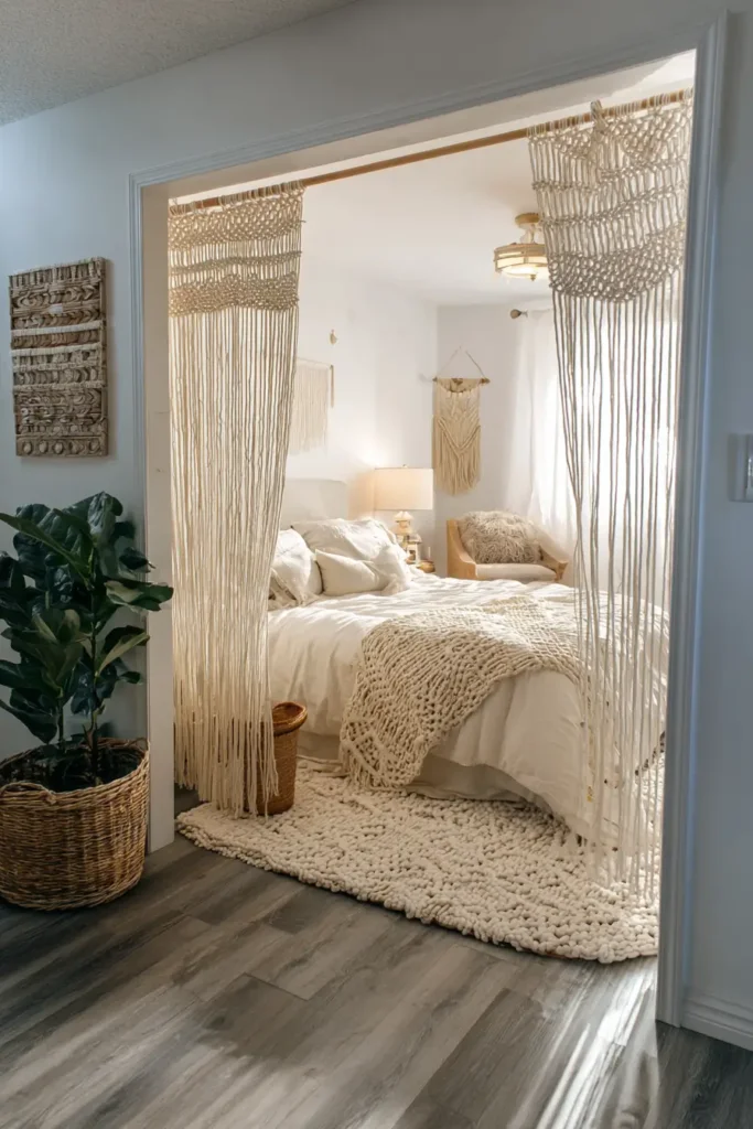 4. Macrame Curtain Dividers – Not Just Wall Hangings