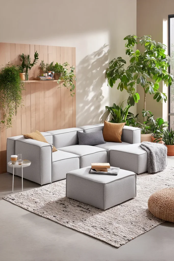 4. Modular Sofas That Reconfigure in Seconds