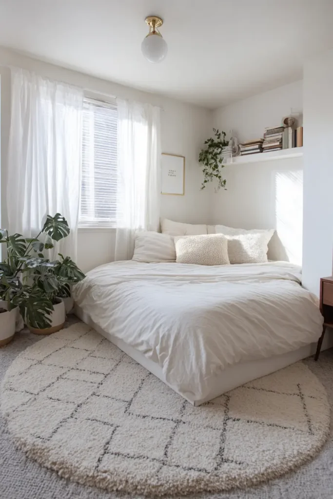 4. Put Your Bed in a Corner at 45 Degrees