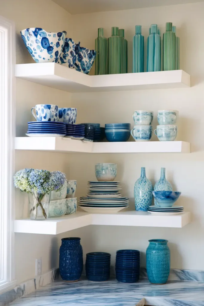 5. Add Floating Shelves