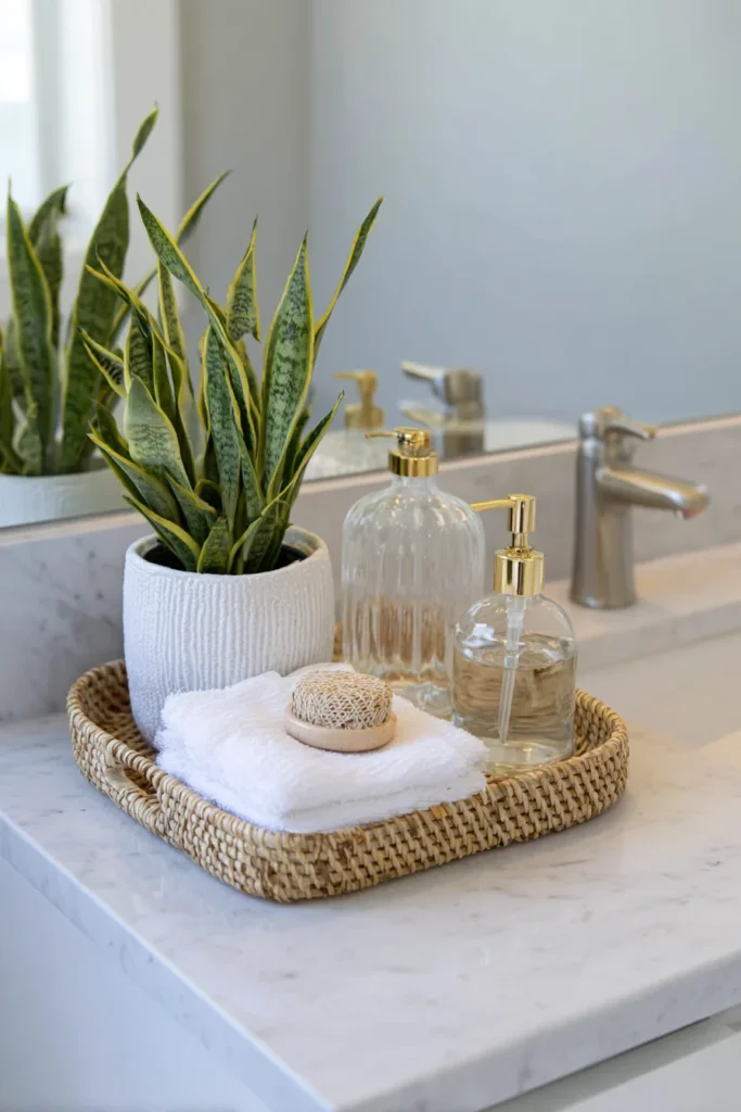5. Countertop Styling That Reduces Clutter
