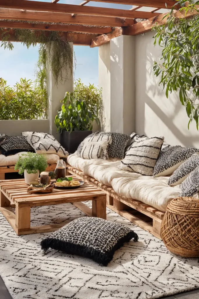 5. Low Seating + Floor Cushions