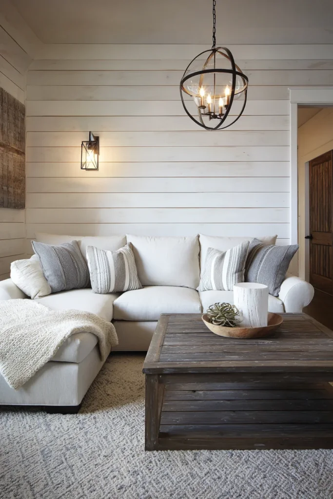 6. ADD WOOD WALL DETAILS LIKE SHIPLAP