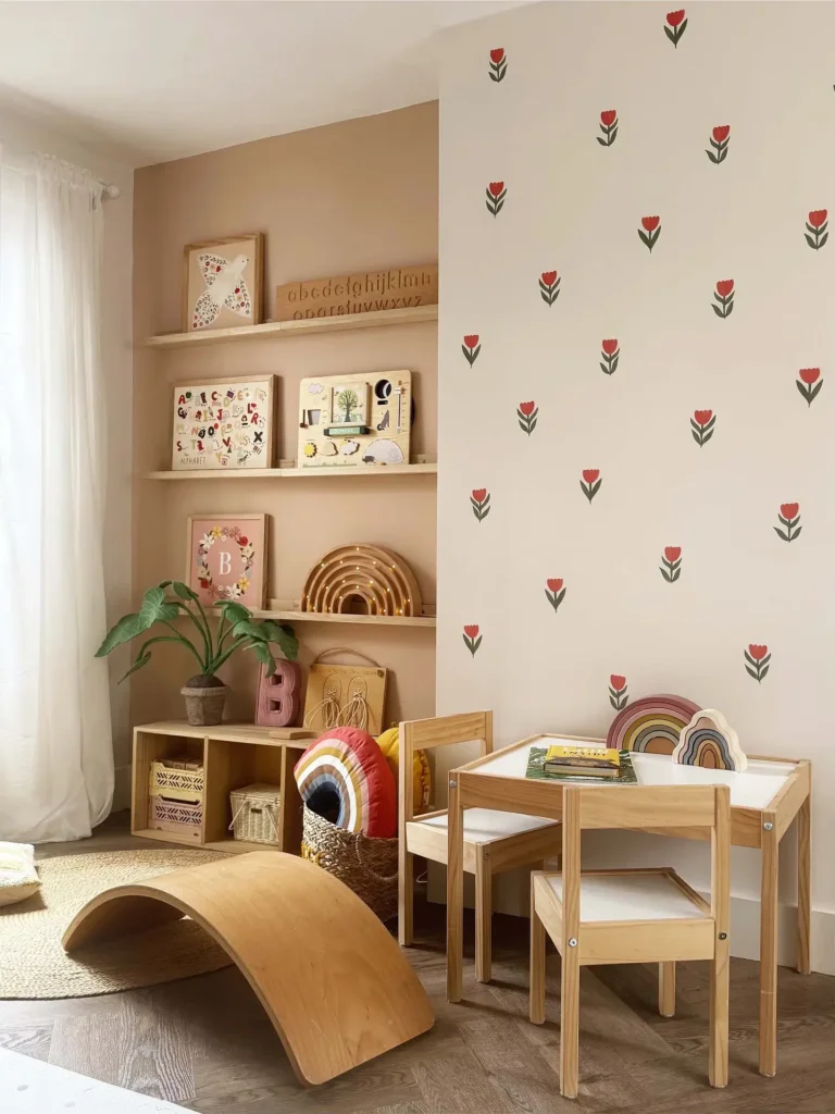 6. Add Removable Wall Decals or Stickers