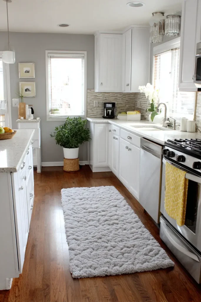 6. Add Rugs and Mats