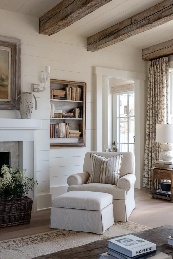 6. Plaster and Limewash Walls Instead of Shiplap