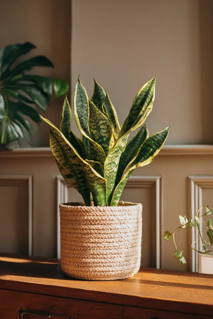 7. Add Plants for Life and Freshness