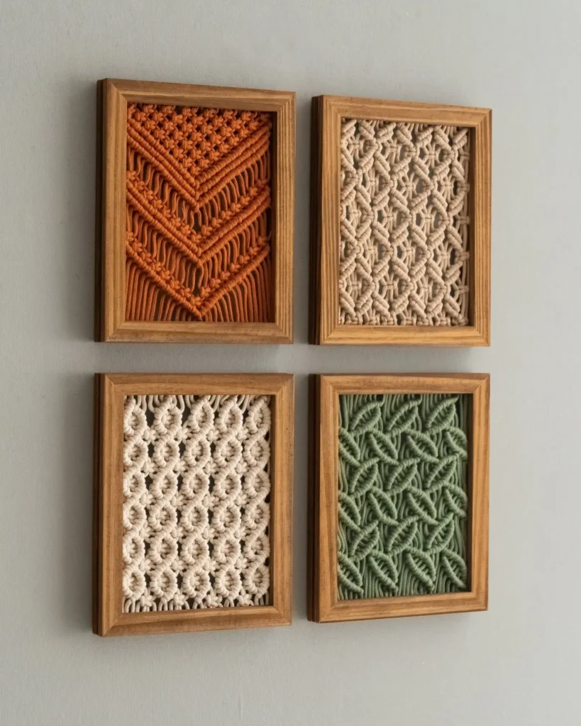 7. Decorate Walls with Texture and Art