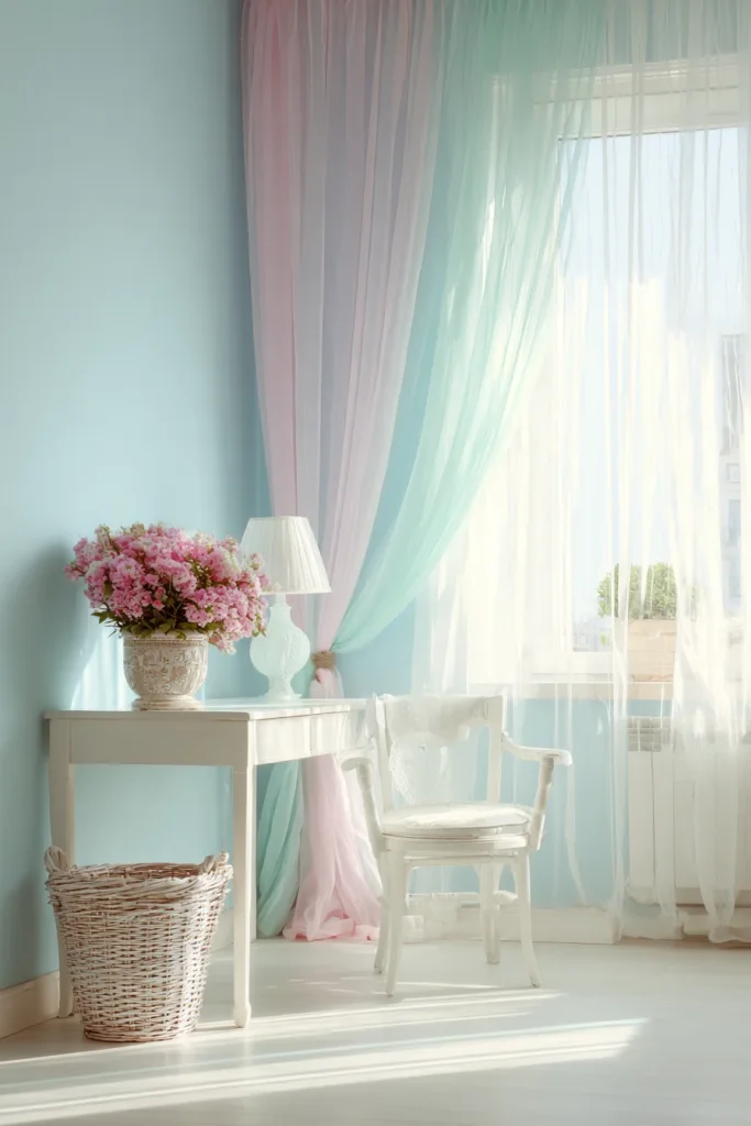 7. Pastel Colors for a Light and Airy Space