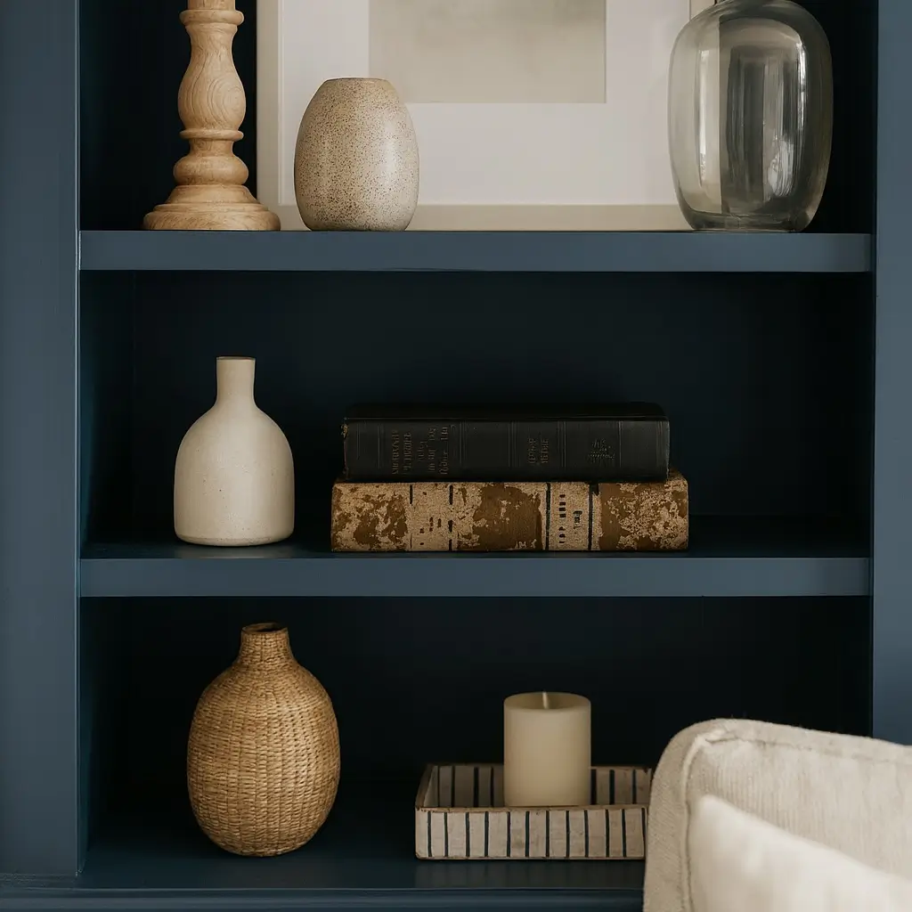 7. Use Books as Decor (Not Just Reading)