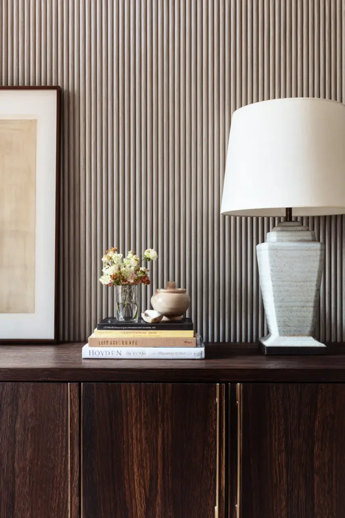 7. Use Ribbed or Fluted Textures